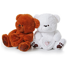 Малыш милаш - прелестный плюшевый медведь 