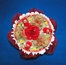 Букет из плюшевых мишек - доброе утро