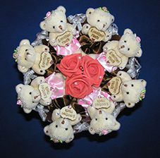 Ёжики в шоколаде - плюшевые ёжики